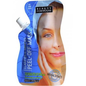 Регенерираща пилинг маска за лице с краставица и жасмин- Beauty Formulas